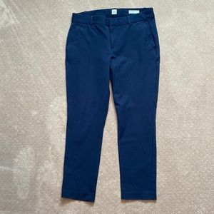 Navy GAP Signature Skinny Ankle Pant sz 14